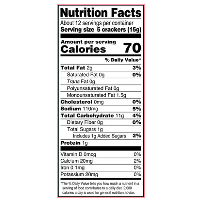 Back to Nature ?Classic Round Crackers