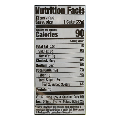 Lundberg Family Farms Organic Whole Grain Cinnamon Toast Rice Cakes 9.5 oz