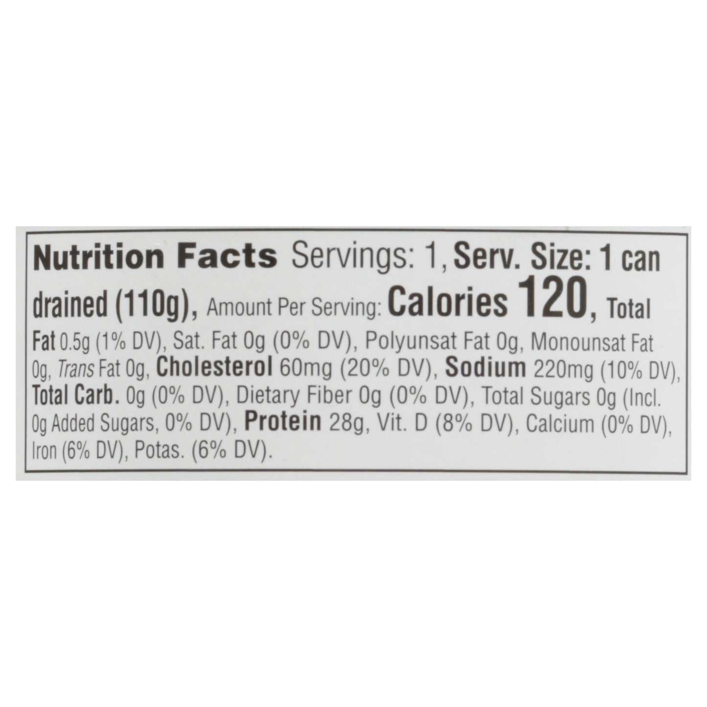 Field Day No Salt Added Wild Caught Chunk Light Skipjack 5 oz