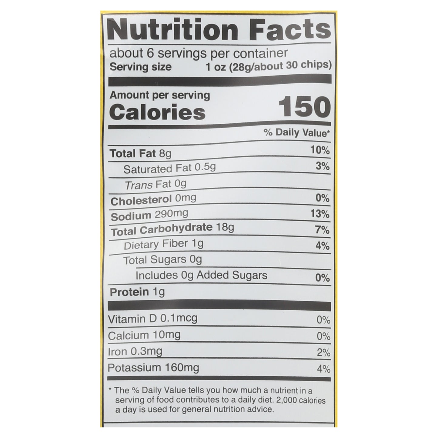 Good Health Sea Salted Veggie Chips 6.25 oz