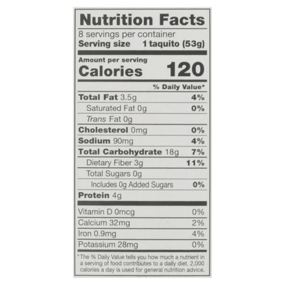 Starlite Cuisine Chick'n Taquitos 8 ea Box