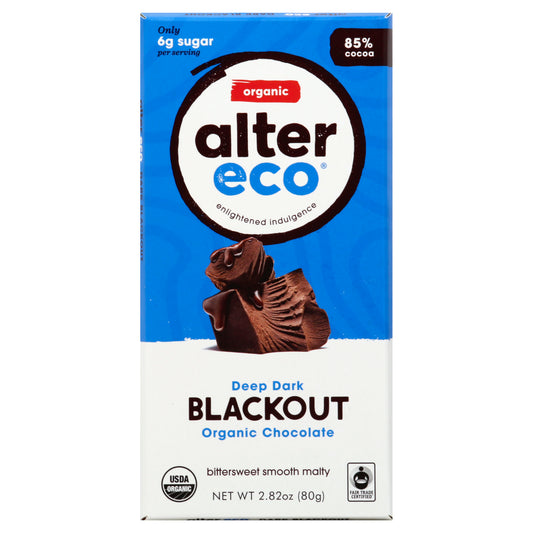 Alter Eco Dark Chocolate 2.82 oz