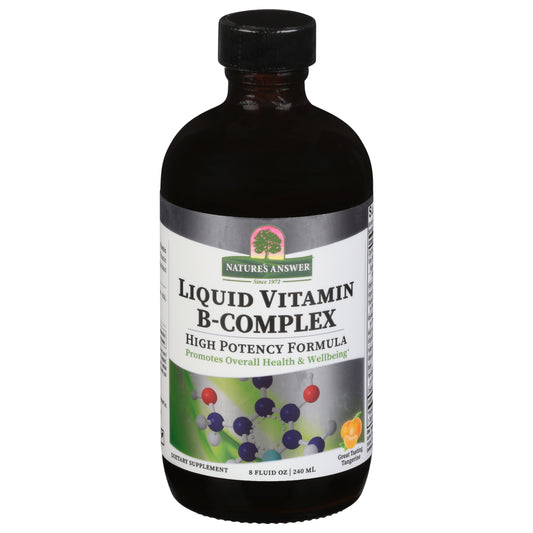 Nature's Answer Liquid Tangerine Vitamin B-Complex 8 fl oz