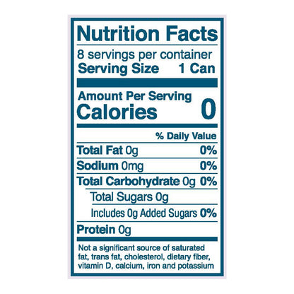 Waterloo Black Cherry Sparkling Water 8 - 12 fl oz Cans