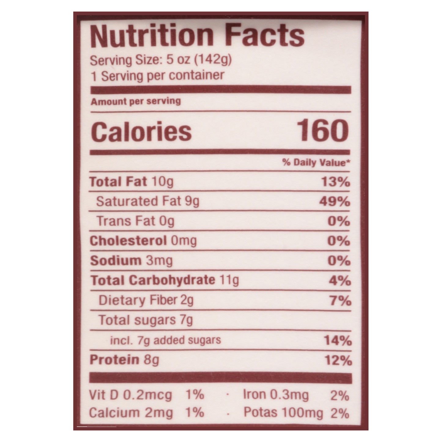 Cocojune Organic Greek-Style Cultured Coconut Vanilla Cinnamon Yogurt 5 oz