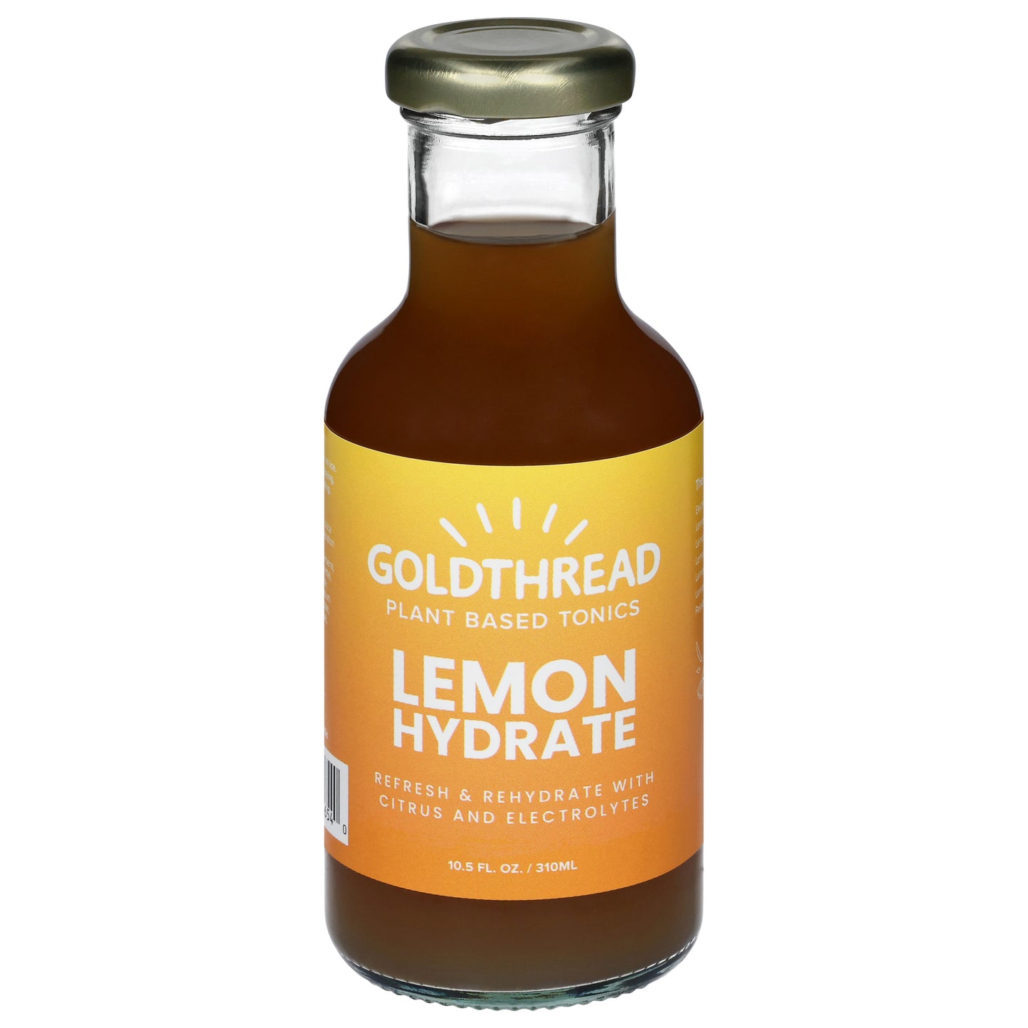 Goldthread Plant Based Lemon Hydrate Tonics 10.5 fl oz