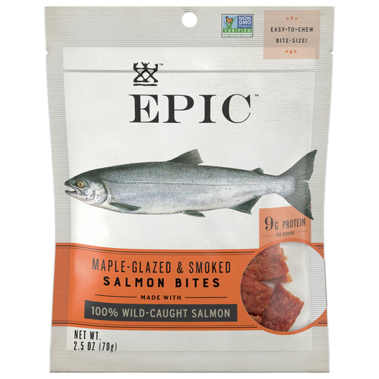 EPIC Salmon Protein Bites, Wild Caught, 2.5oz