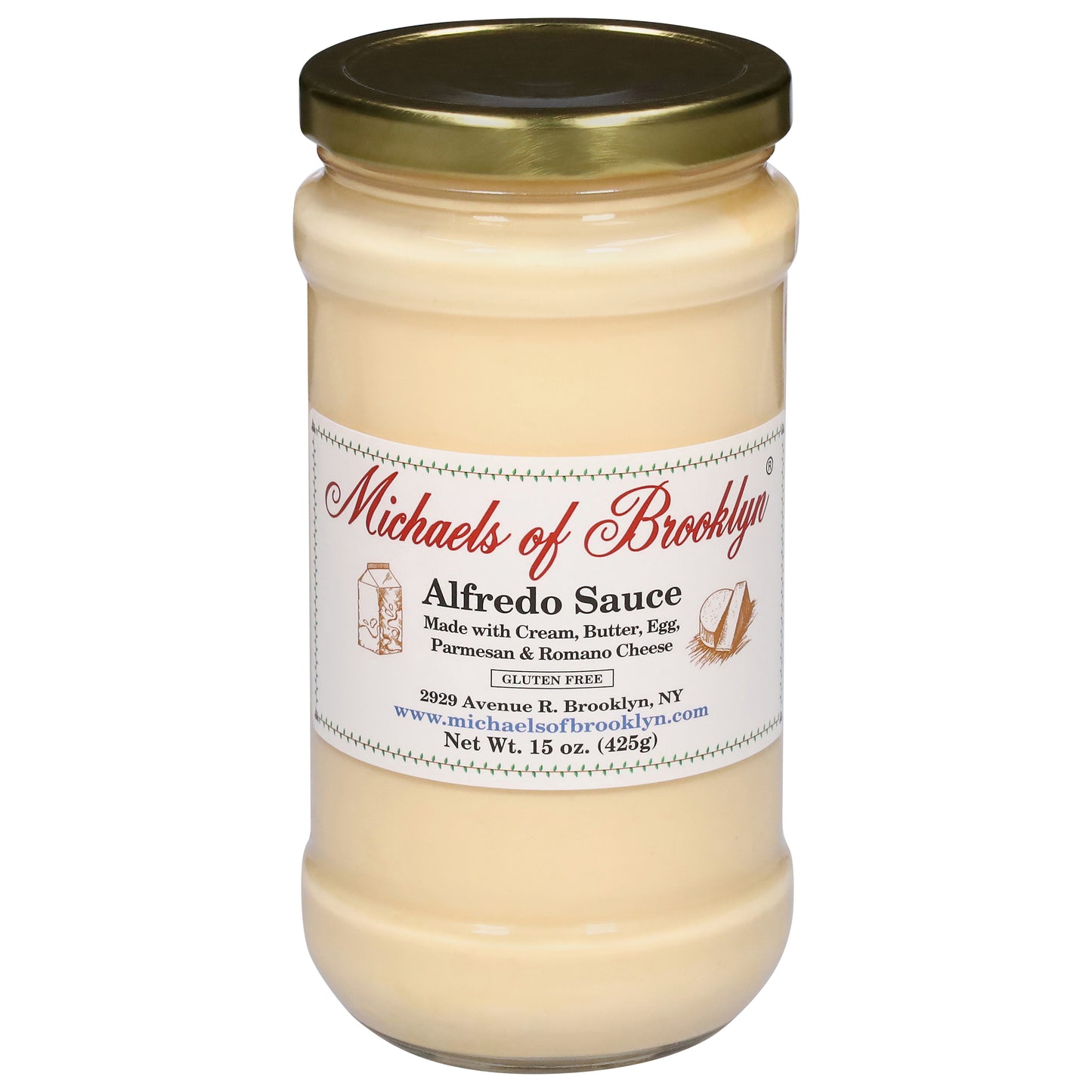 Michaels of Brooklyn Alfredo Sauce 15 oz