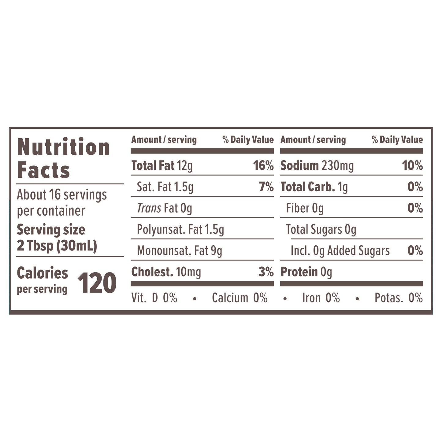 Primal Kitchen Ranch Dressing Made with Avocado Oil 16 fl oz