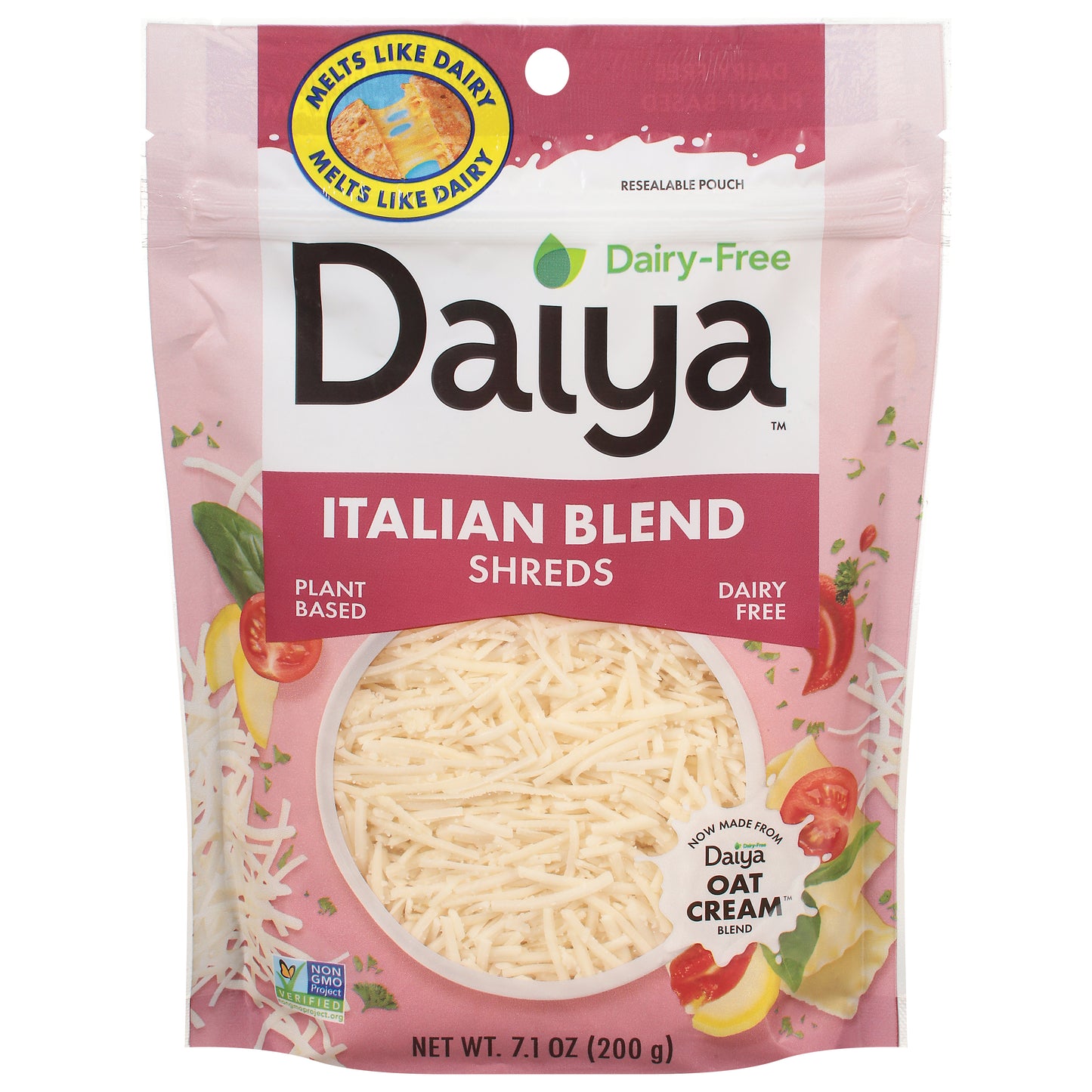 Daiya Dairy-Free Italian Blend Cheese Shreds 7.1 oz