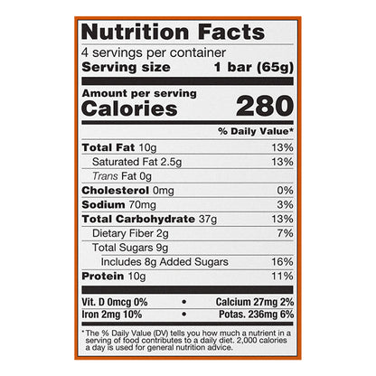 Double Chocolate Peanut Butter Chips MacroBar 4ct Multipack