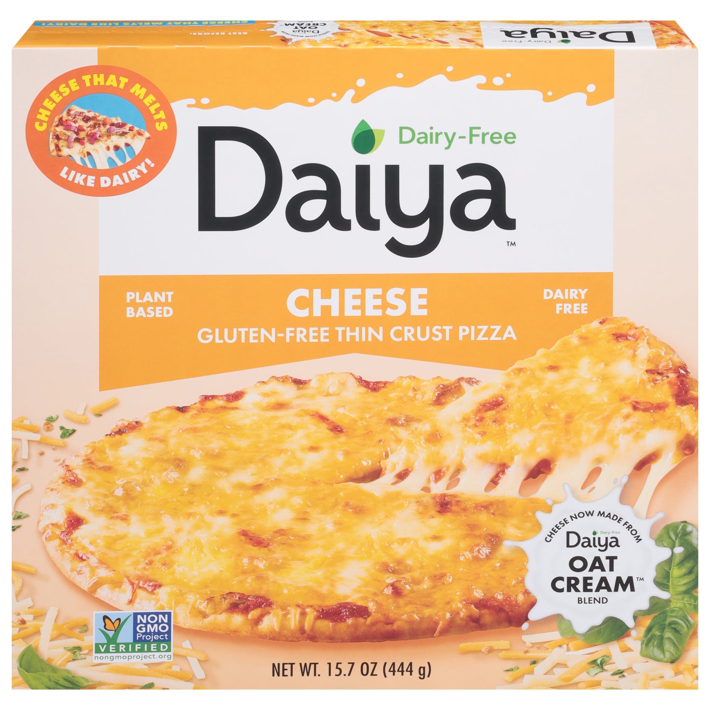 Daiya Gluten-Free Thin Crust Cheese Pizza 15.7 oz