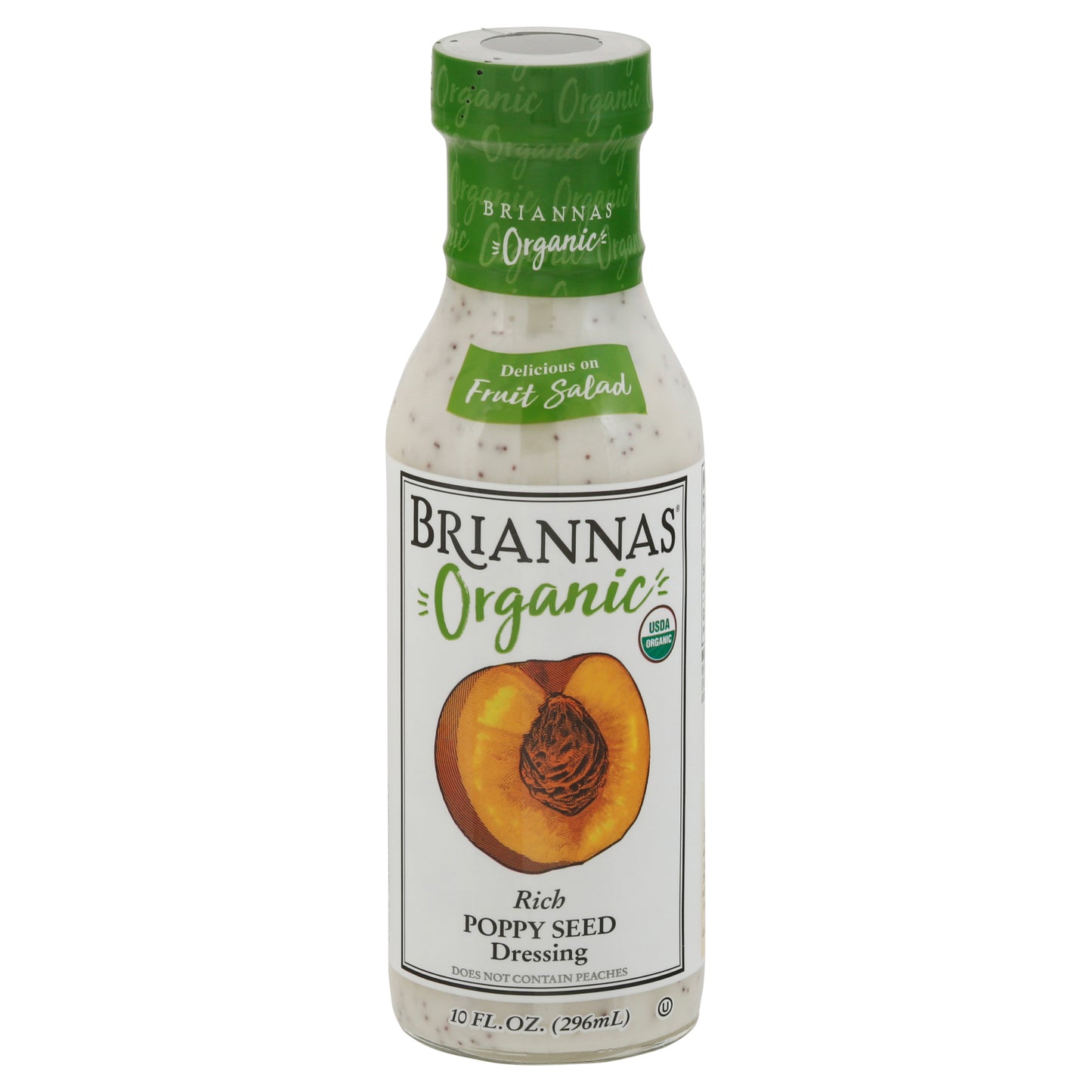 Briannas Rich Organic Poppy Seed Dressing 10 fl oz