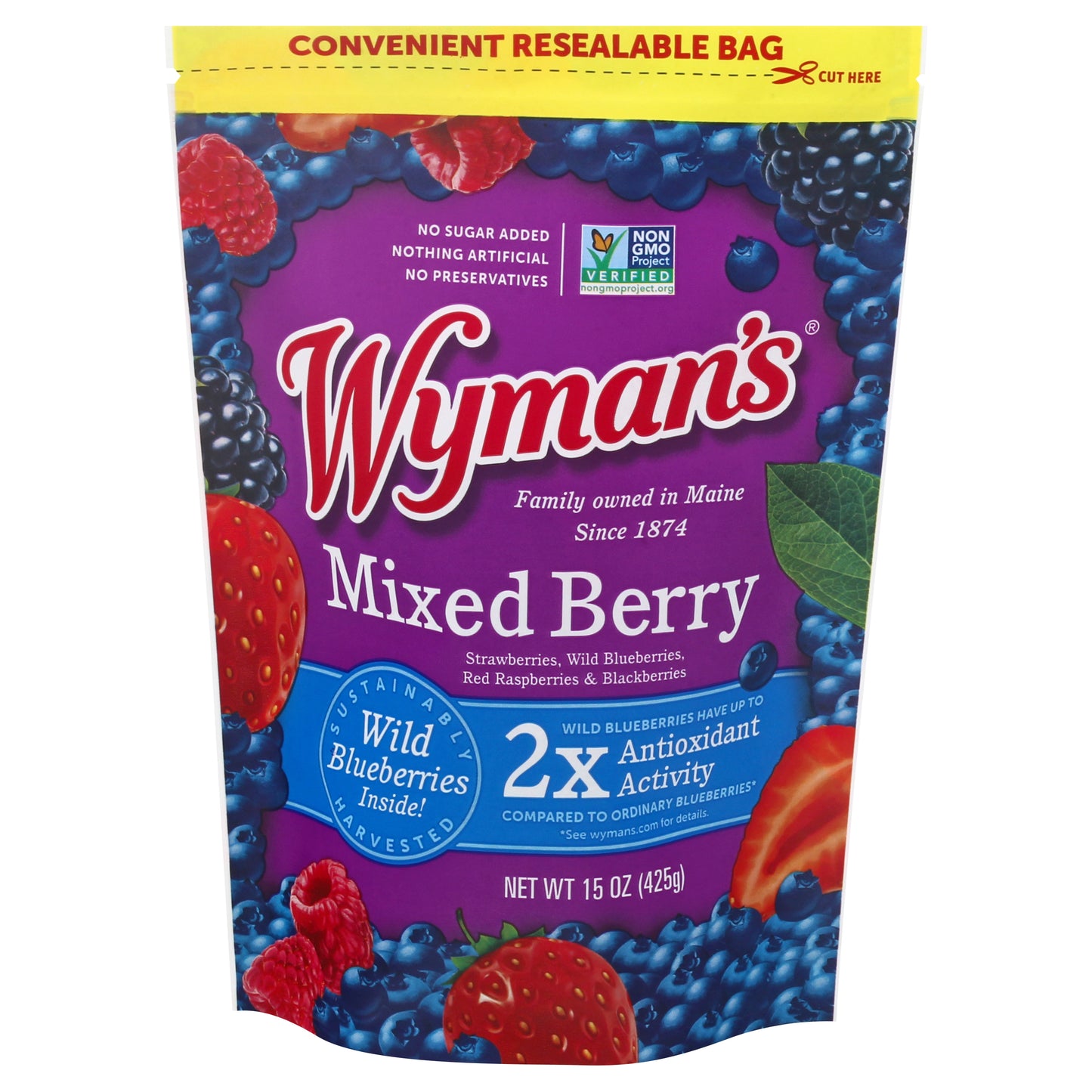 Wyman's Mixed Berry 15 oz