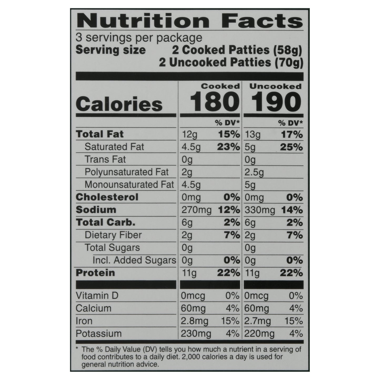Beyond Breakfast Sausage Plant-Based Original Patties 6 ea