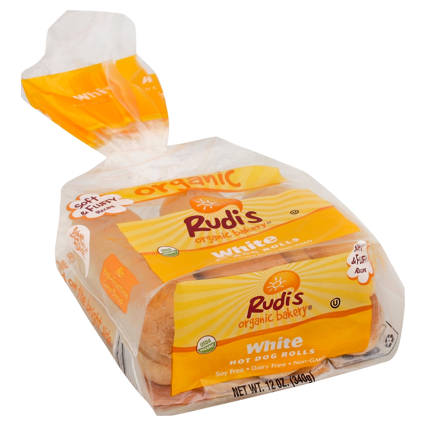 Rudi's Hot Dog Rolls 12 oz