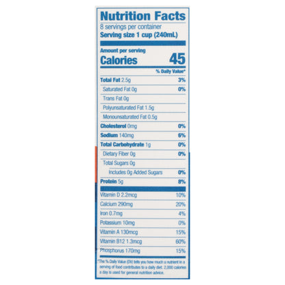 Good Karma Unsweetened Vanilla Flavored Flaxmilk + Protein 64 fl oz