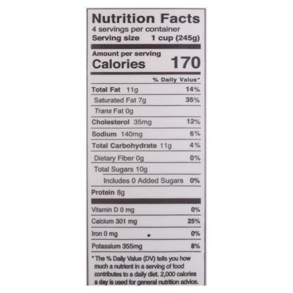 Seven Stars Farm Organic Original Plain Yogurt 32 oz