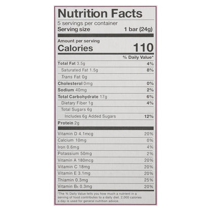 MadeGood Chocolate Drizzled Birthday Cake Flavor Granola Bars 5 - 0.85 oz Bar