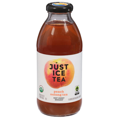 Just Ice Tea Peach Oolong Tea 16 fl oz