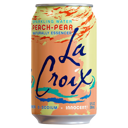 LaCroix Naturally Essenced Peach-Pear Sparkling Water 12 oz