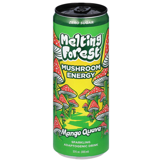 Melting Forest Sparkling Mango Guava Adaptogenic Drink 12 fl oz