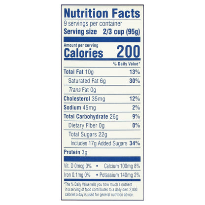 Tillamook Peaches & Cream Ice Cream 1.5 qt