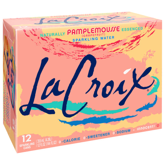 LaCroix Grapefruit Sparkling Water 12 - 12 fl oz Cans