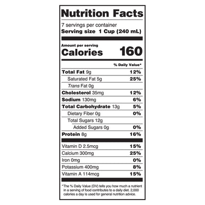 a2 Milk Grassfed Whole Milk