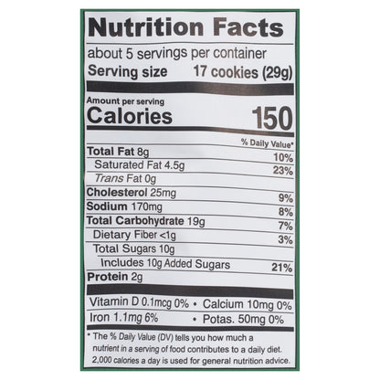 Tate's Chocolate Chip Cookies 5.5 oz