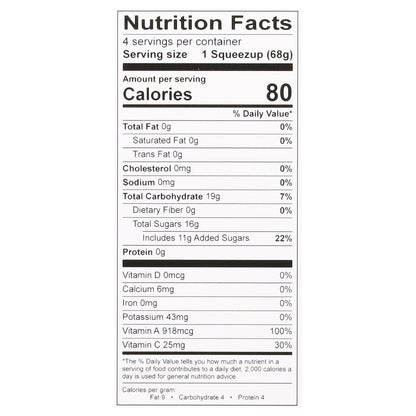 Jolly Llama Mango Sorbet Pops 4 Ea