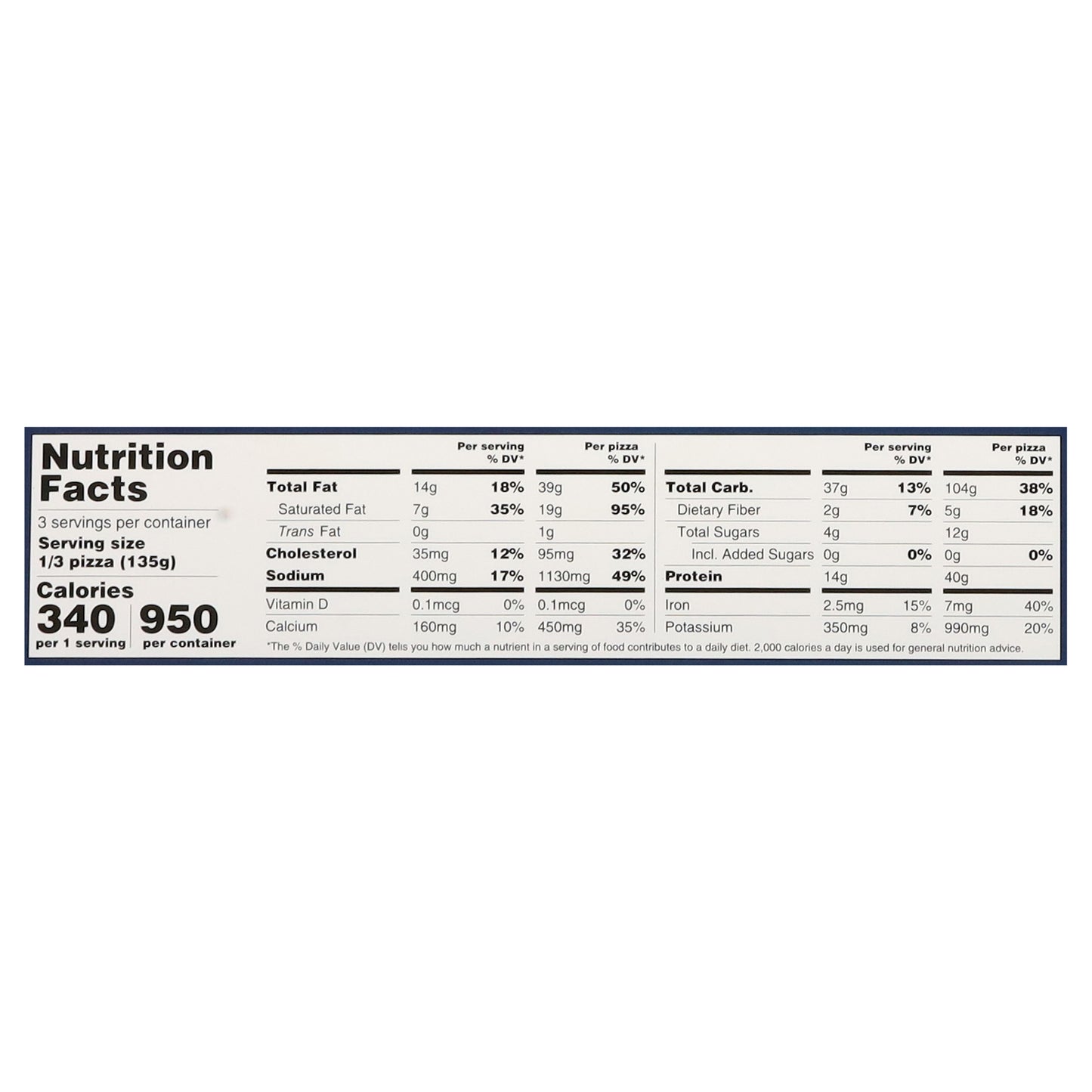 Porta Brick Oven Mushroom & Fontina Pizza 0.9 lb