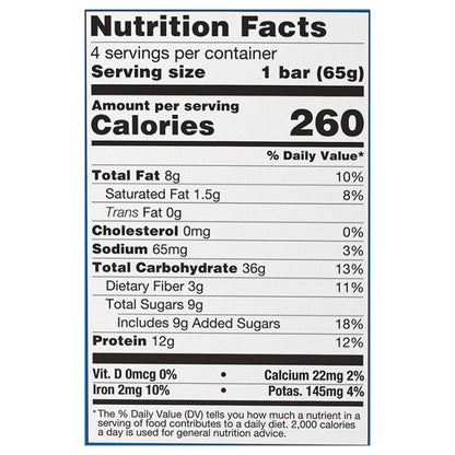 Oatmeal Chocolate Chip MacroBar 4ct Multipack