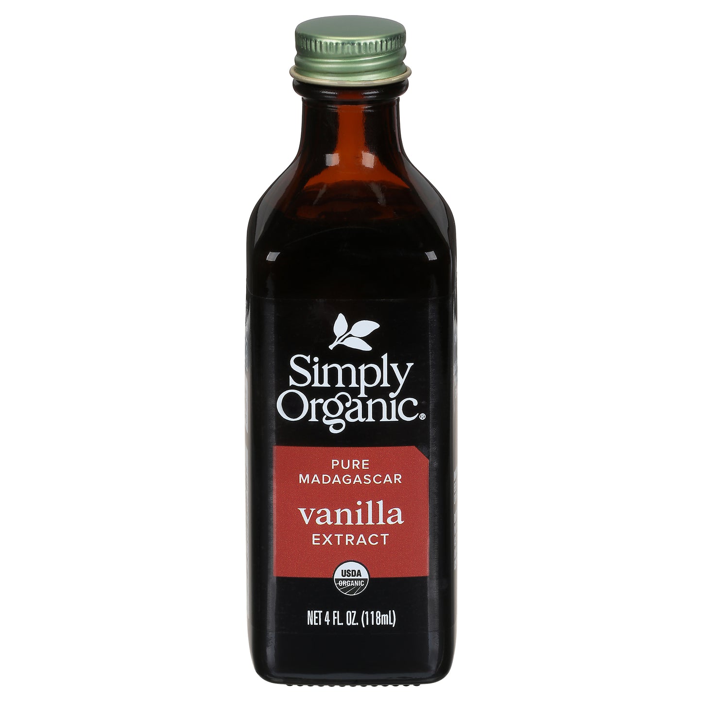 Simply Organic Pure Madagascar Vanilla Extract 4 fl oz