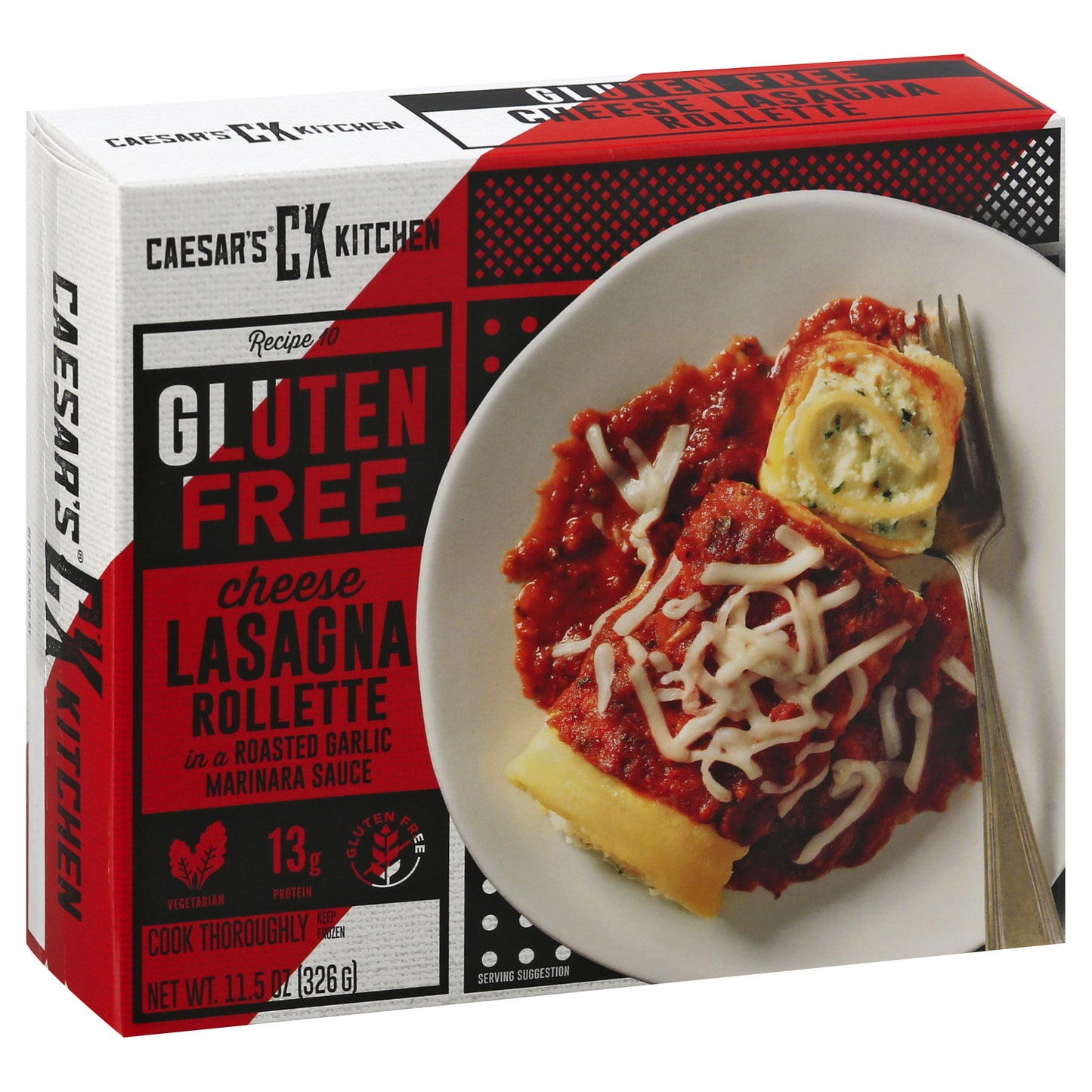 Caesars Kitchen Cheese Lasagna Rollette 11.5 oz