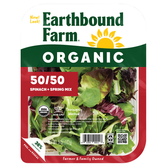 Earthbound Farm Organic Spinach + Spring Mix 5 oz