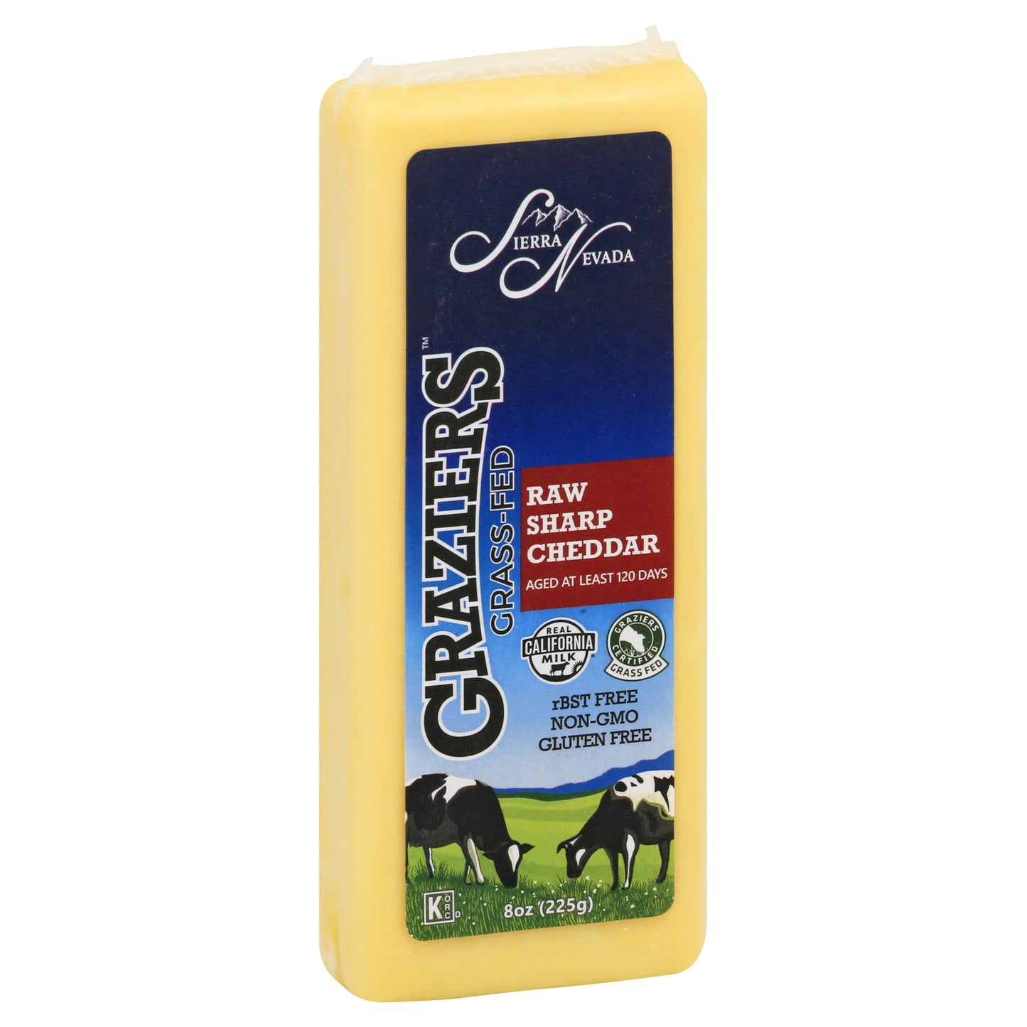 Sierra Nevada Graziers Raw Sharp Cheddar 8 oz
