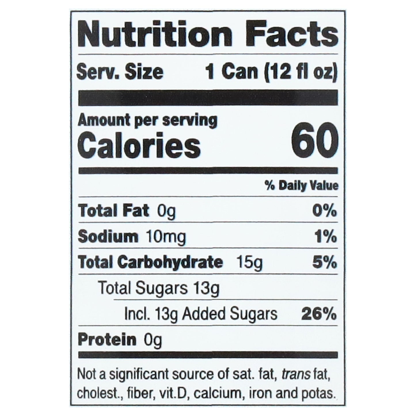 Just Ice Tea Caffeine Free Mint Tea 12 fl oz