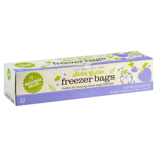 Natural Value Freezer Bags 10 ea
