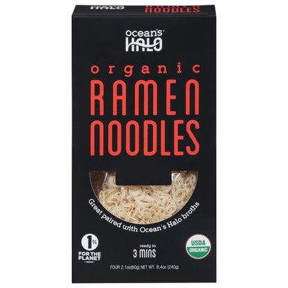 Ocean's Halo Organic Ramen Noodles 4 - 2.1 oz Noodles