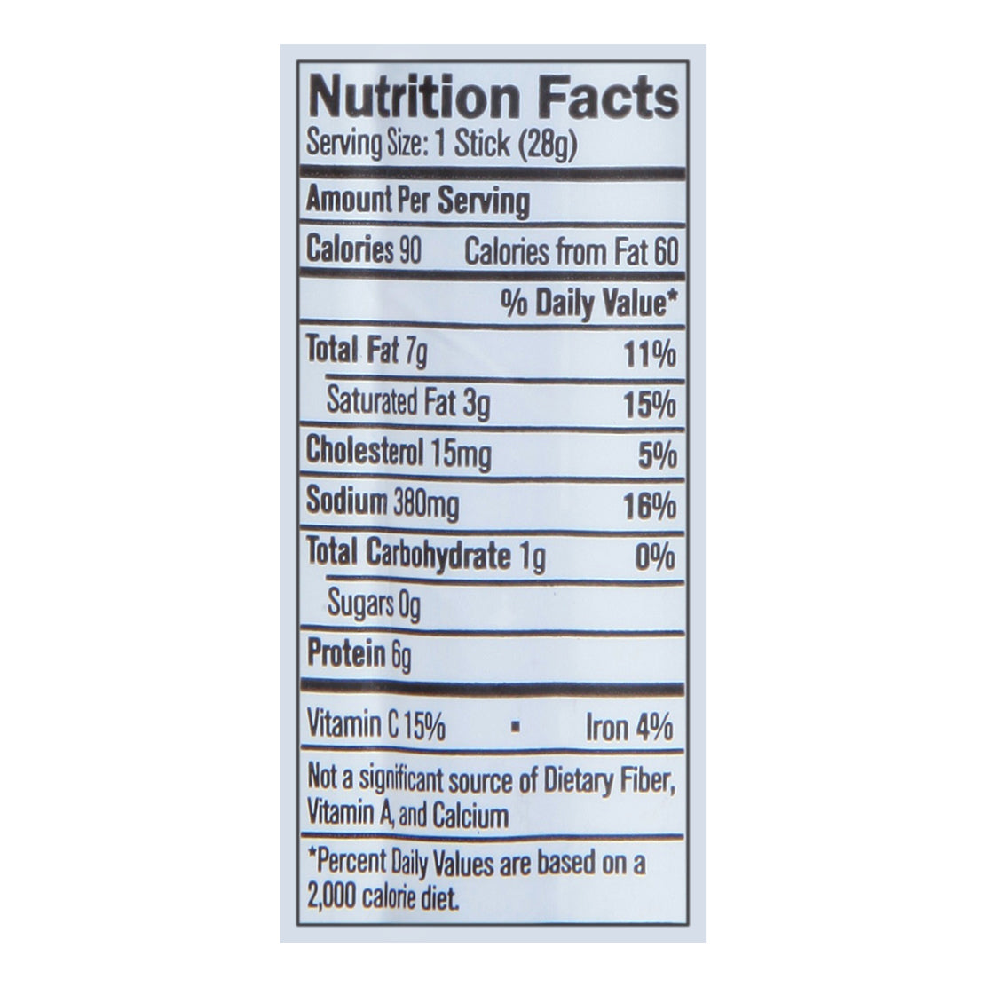 Vermont Smoke & Cure Original Beef & Pork Stick 1.0 oz