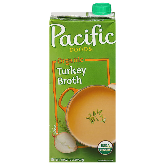 Pacific Foods Organic Turkey Broth 32 oz