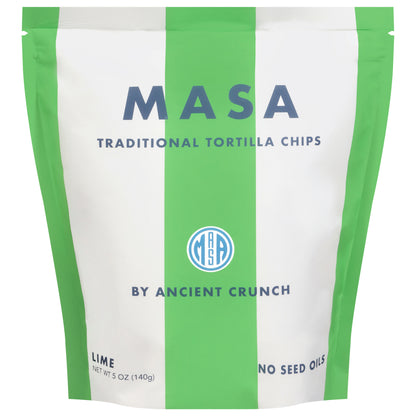 Masa Traditional Lime Tortilla Chips 5 oz