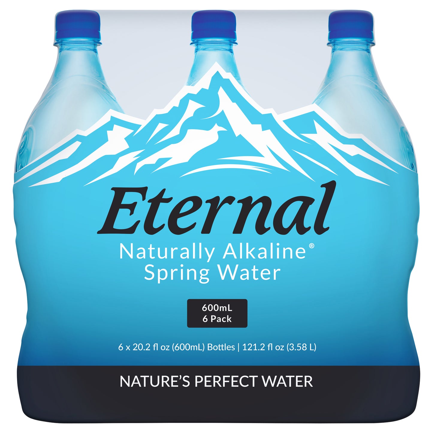 Eternal Water 6 x 600ML (20.3 Oz) 6 Packs