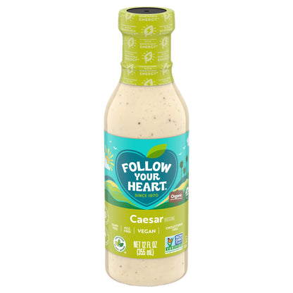 Follow Your Heart Organic Dairy Free Vegan Caesar Dressing, 12 fl. oz.