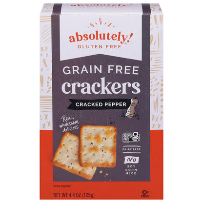 Absolutely! Gluten Free Grain Free Cracked Pepper Crackers 4.4 oz