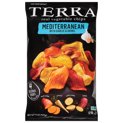Terra Real Mediterranean with Garlic & Herbs Vegetable Chips 5 oz