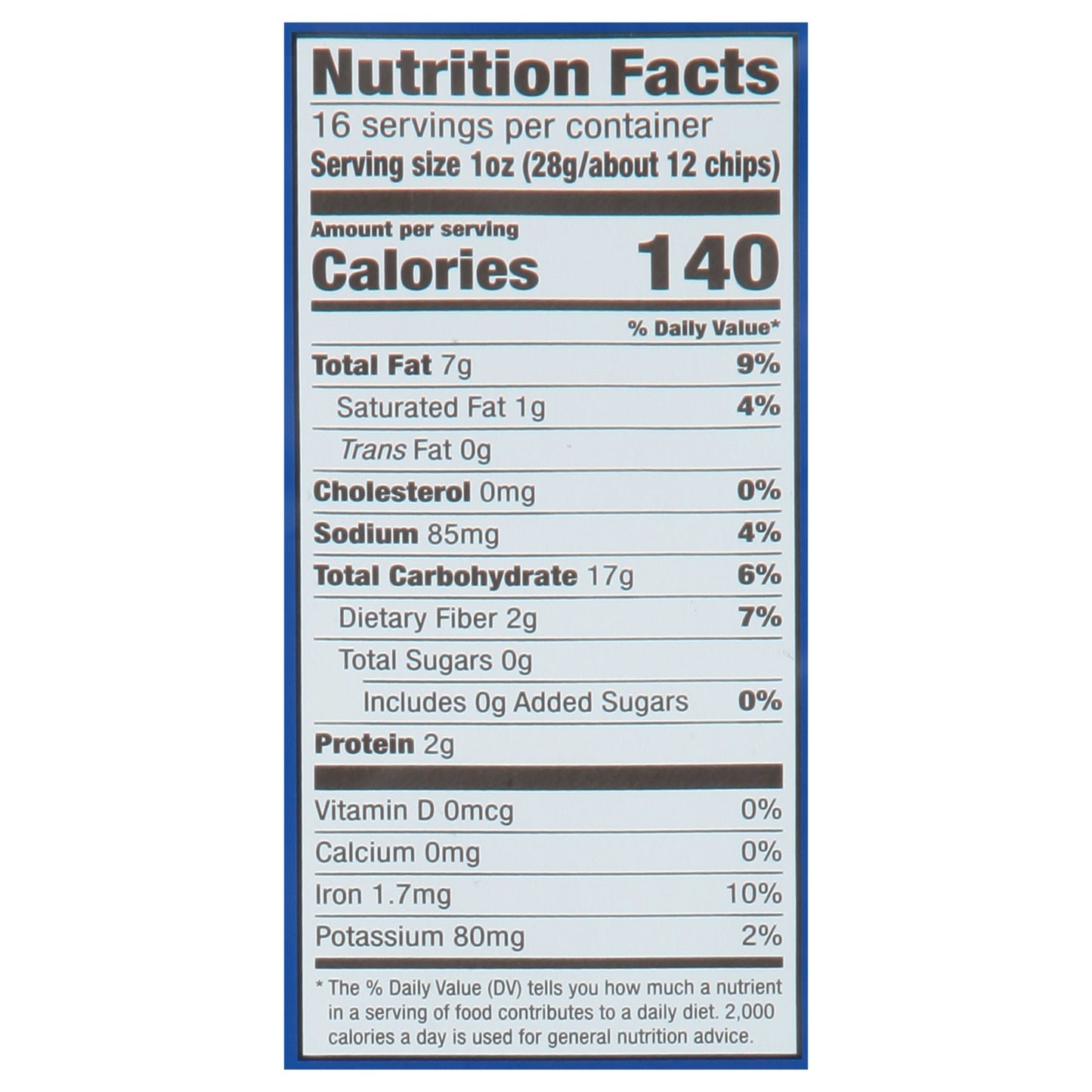 Garden of Eatin' Blue Chips Corn Tortilla Chips Party Size 16 oz