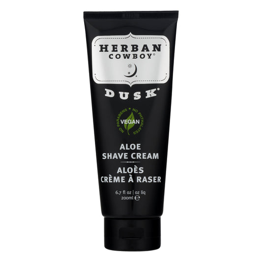 Herban Cowboy Aloe Vegan Shave Cream 6.7 oz