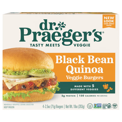 Black Bean Quinoa Veggie Burger